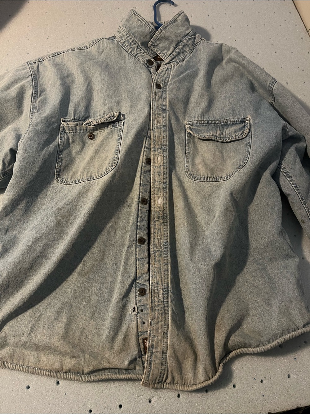 Vintage Levi’s fleece line shirt jacket